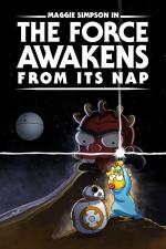 Maggie Simpson en Star Wars: El despertar de la siesta (C)