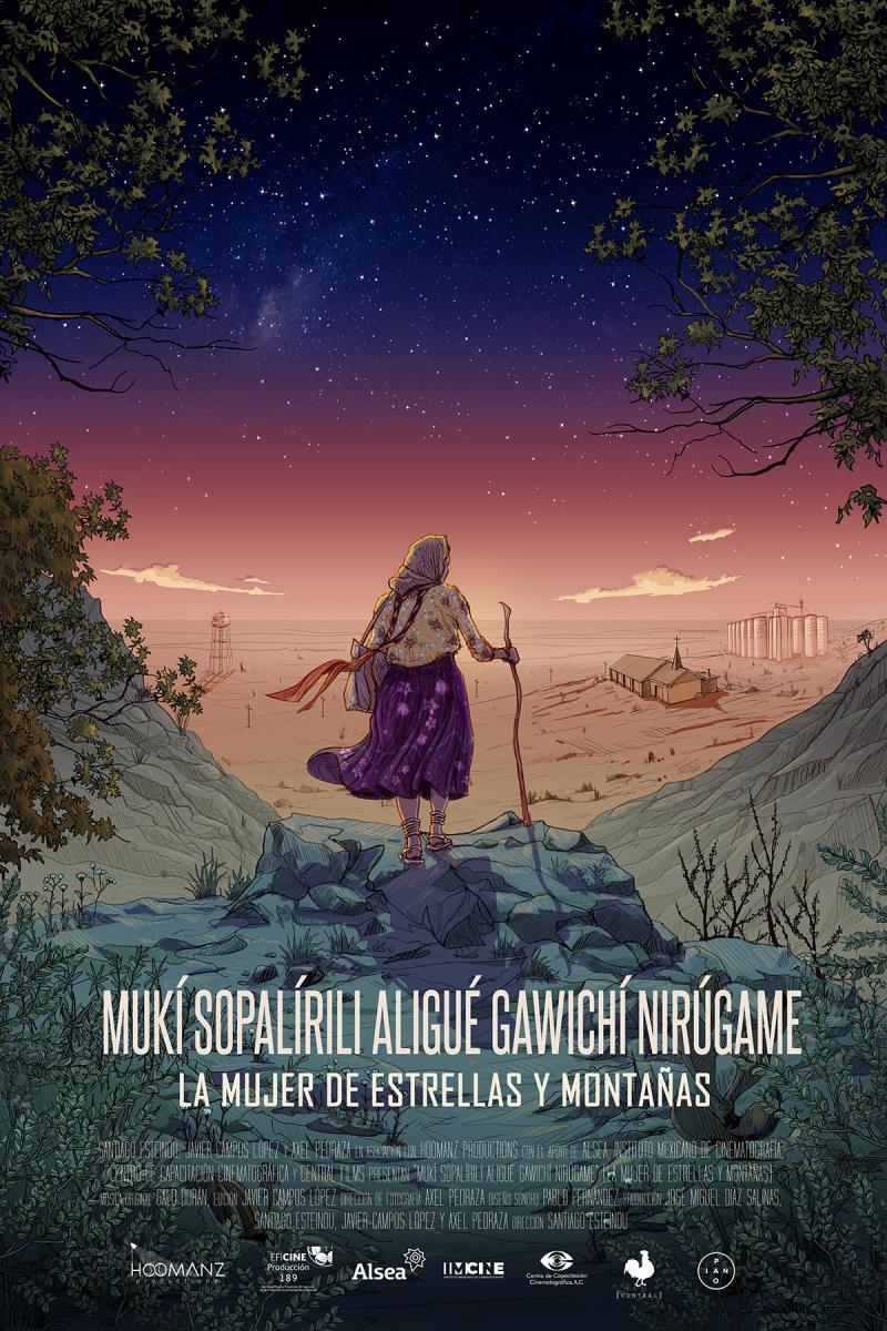 La mujer de estrellas y montañas 